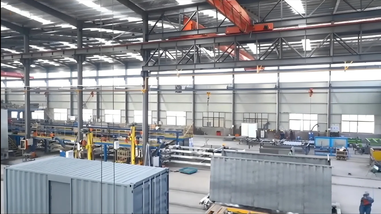 Overview of our container-component manufacturing facility
