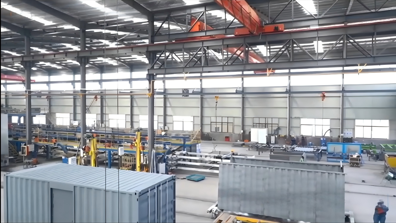 Overview of the Centro Containers factory