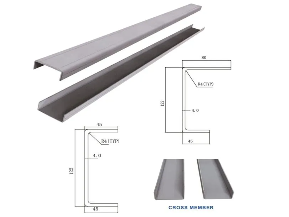 Container Cross Member technical drawing
