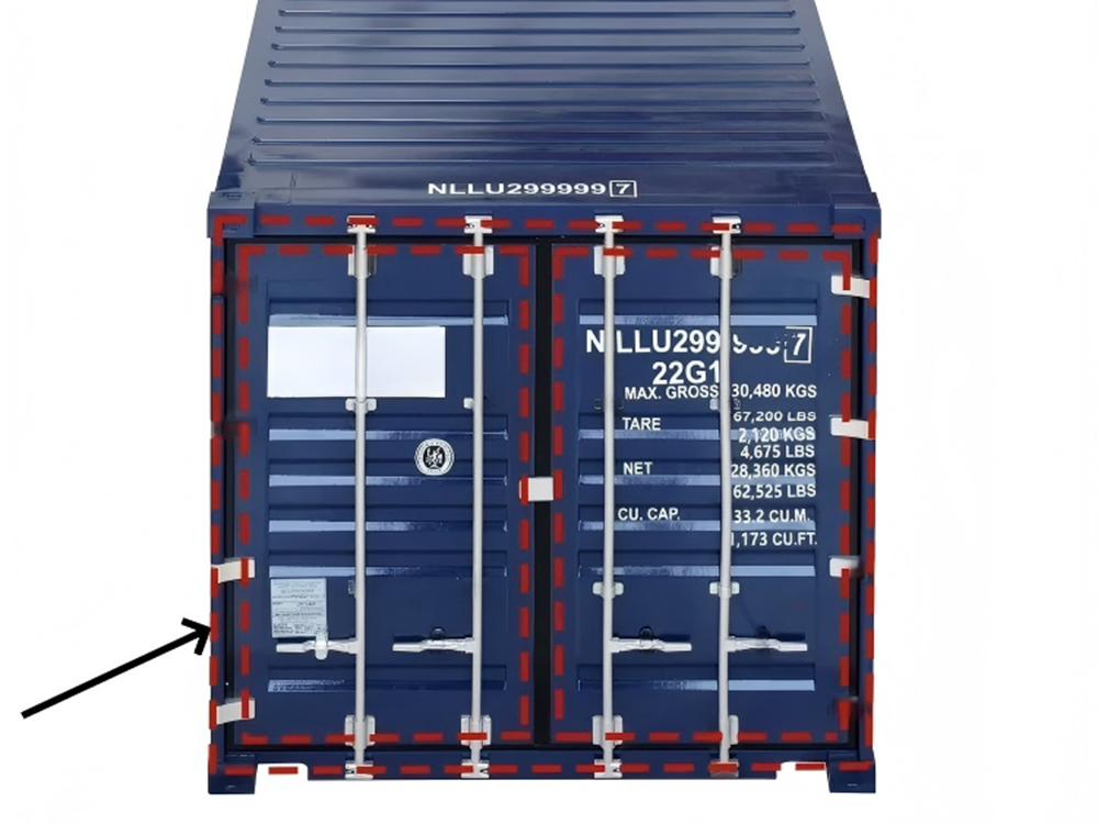 Container Door Gaskets application